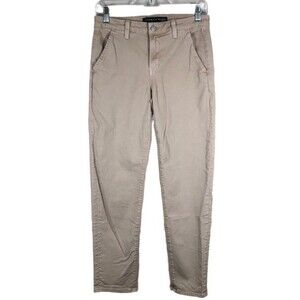 Veronica Beard Ayla Chino High Rise Pants Khaki Size 25 0